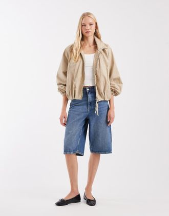 Free People Chelsea - Giacca color avena-Neutro