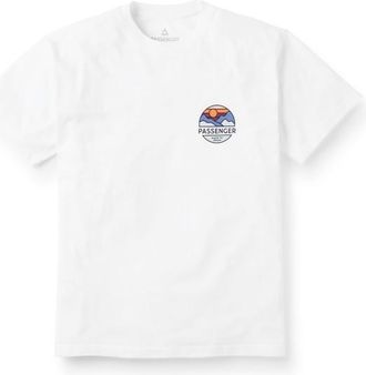 Passenger Laidback Recycled Cotton Relaxed T-Shirt T-Shirt f&uuml;r Herren | wei&szlig;