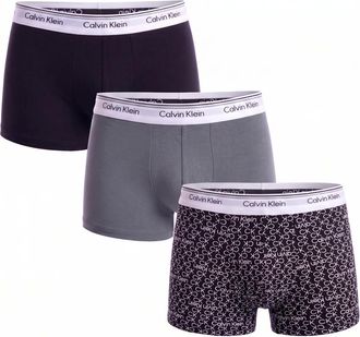 Calvin Klein Ondergoed, Heren, Veelkleurig, XL, Katoen, 3-Pack Boxer Briefs