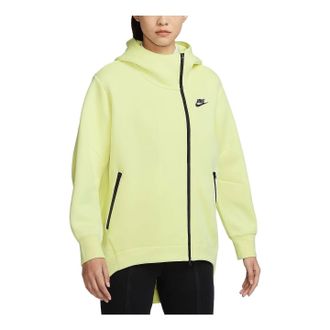 Nike (WMNS) Nike Sportswear Tech Fleece Windrunner Full-zip Hoodie Light Green FB8244-331