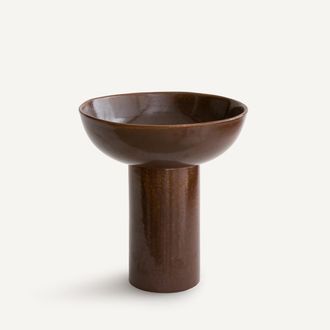 AM.PM Geglazuurde keramische schaal op voet, SYENA