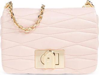 Furla Kleine 1927 gevoerde crossbodytas - Roze
