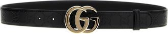 Gucci Black Logo Buckle Belt