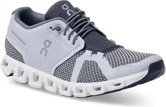 On On Cloud 5 Combo 79.98843 Sneaker Womens Lavender Ink Slip-On Running Shoes