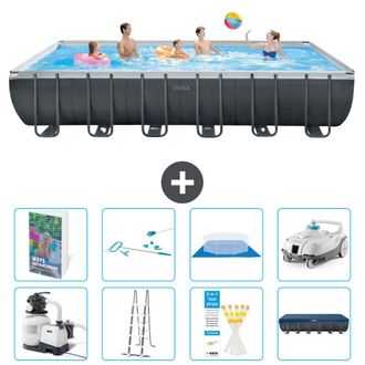 Intex Piscina Ultra Xtr Rectangular - 732x366x132 Cm - 9-piezas S605