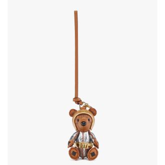 MCM Aren Space Bear Charm In Visetos