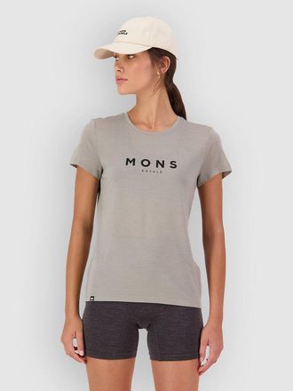 Mons Royale Icon Merino Classic T-Shirt grau