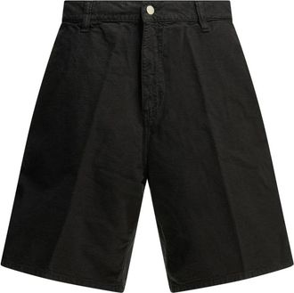 Carhartt Work in Progress Wide-Leg Werkkleding Shorts - Heren - Korte Broeken - Zwart - L - Korte Broeken