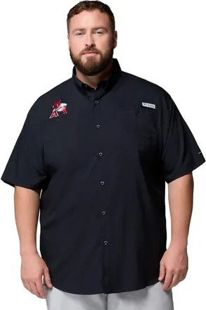 Columbia Mens Columbia Black Arkansas Razorbacks Big & Tall Tamiami Omni-Shade Button-Down Shirt at Nordstrom, Size X-Large