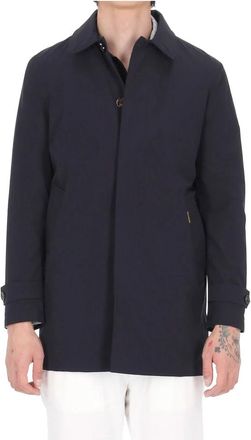 Moorer Elegante copri-giacca - Heren - Zomerjassen - Blauw - 2XL - Jassen