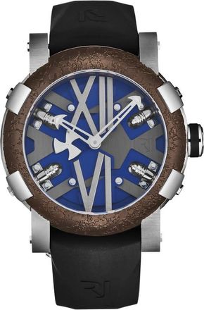 RJ Watches Steampunk Automatic Blue Dial Mens Watch RJ.ST.AU.501.10