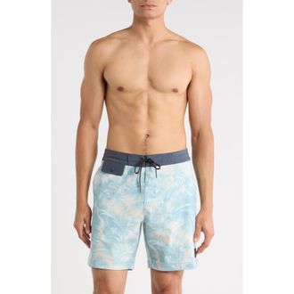 Billabong True North Garage Board Shorts in Blue Fog at Nordstrom, Size 31