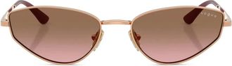 Vogue Eyewear gradient cat-eye sunglasses - women - Metal - 56 - Pink