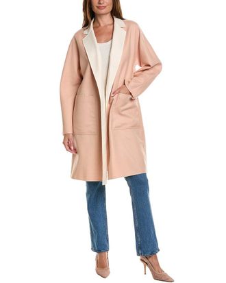 Lafayette 148 New York Wool & Silk Reversible Coat