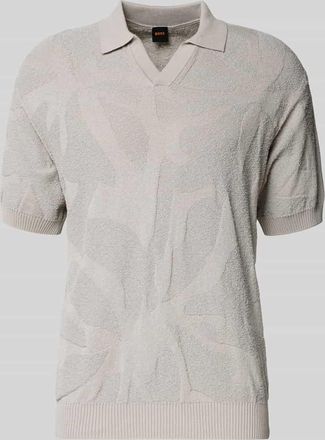 Boss Orange by Hugo Boss BOSS Orange Relaxed Fit Poloshirt aus reiner Baumwolle Modell ASURFO in Sand, Gr&ouml;&szlig;e XXL