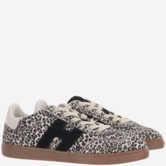 Hogan Animal Print Ponyskin Sneaker - Multicolor