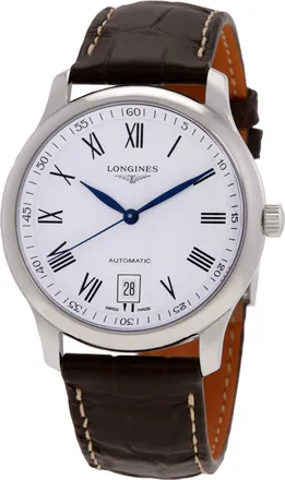 Longines Master Automatic White Dial Mens Watch L2.628.4.11.3