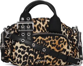 Ganni Nylon Small Duffle Bag