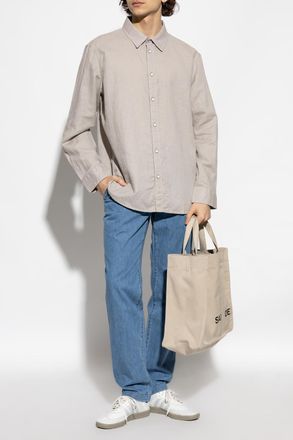 Rag & Bone Classic Shirt, Mens, Grey