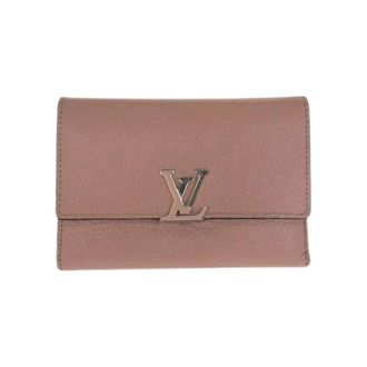 Louis Vuitton Pre-owned Capucines Compact Wallet Pink Leather - - Pre-owned - Donna - Rosa - ONE SIZE
