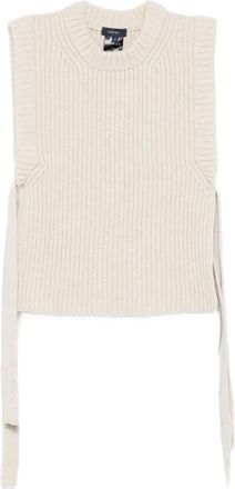 SOEUR Maglione smanicato in lana - Toni neutri