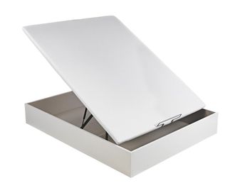 Royal Sleep Colchón Viscoelásticoelástico + Canapé Abatible Blanco Madera 150x190