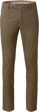 Meyer Heren, Broeken, Bruin, Maat: 3XL Katoen