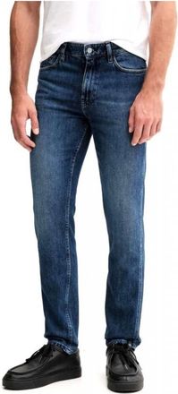 HUGO BOSS Delaware Slim-Fit Jeans - Heren - Slim Fit Jeans - Blauw - W38 - Katoen - Jeans