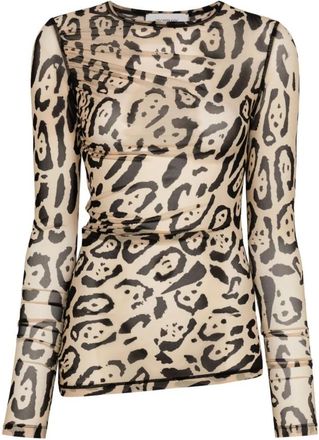 Sportmax Tops, Dames, Bruin, M, Bruine Mouwloze Top voor Vrouwen