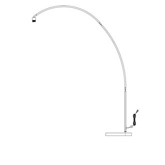 Steinhauer Mexlite - L&aacute;mpara De Pie - Solva - Acero - Metal Tejido