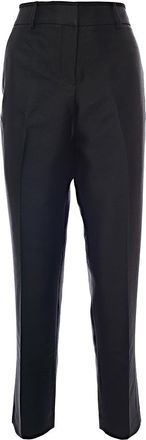 Zimmermann Womens Matchmaker Tuxedo Pant - 52% Wool, 48% Silk in Black - Size 12 UK