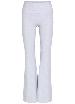 Tala Dayflex Flared-leg Stretch-jersey Leggings - Grey - S (UK8-10 / S)