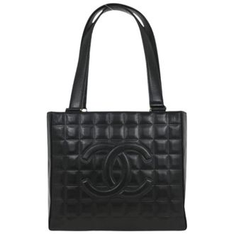 Chanel Pre-owned Tote Bags, female, Black, Size: ONE SIZE Pre-owned Vintage Tote Bag