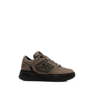 Amiri Brown Perforated Sneakers
