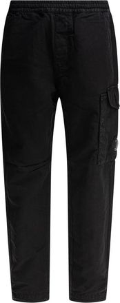 C.P. Company Zwarte Cargo Broek Ss 25 - Heren - Slim Fit Broeken - Zwart - XL - Katoen - Broeken