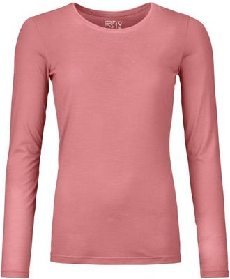 Ortovox 150 Cool Clean L/S Merinoshirt f&uuml;r Damen | rosa