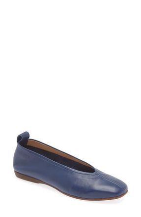 Wonders Ballet Flat in Sauvage Baltic at Nordstrom, Size 5.5-6Us
