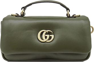Gucci Pre-owned Gucci Mini GG Milano Lambskin Top Handle Bag Ladies 7DOVQ27SV6W25ML6