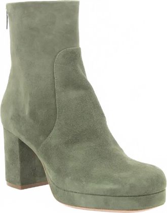 AGL Womens Betty Pure Bomber Bootie In Green