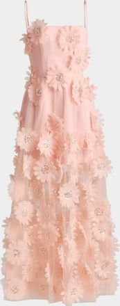 Helsi Exclusive Audrey 3D Floral Midi Dress