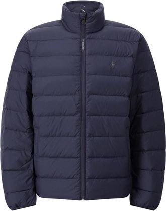 Polo Ralph Lauren Donsjack met stijlvolle kenmerken - Heren - Winterjassen - Blauw - 2XL - Jassen