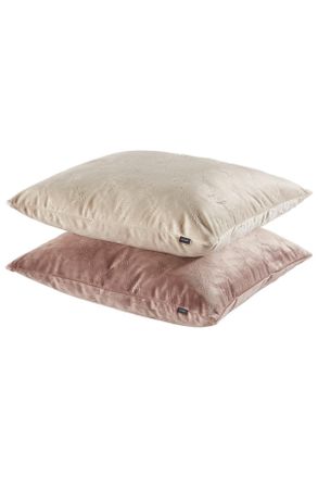 Estella Kissenbezug Aus Feinjersey – 100% Baumwolle, Rosa, Größe 40x80 Cm, Mit Reißverschluss