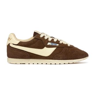 Autry Windspin Low - Dames - Sneakers - Bruin - 41 EU - Leer - Schoenen