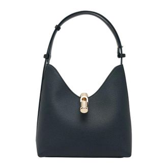 Furla Goccia S Hobo Schoudertas - Dames - Tassen - Groen - Maat: ONE Size Leer