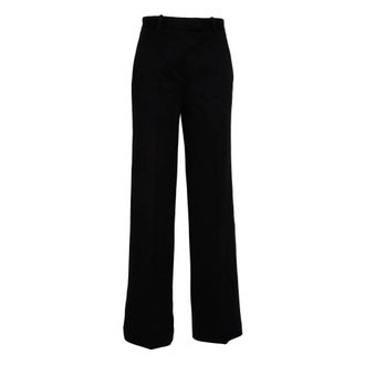 Circolo 1901 Wide Trousers, female, Black, Size: 2XS Wide Trousers