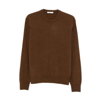 Entire studios Entire Studios - Knit Crewneck Cedar - Heren - Truien - Bruin - Maat: M/L Wol
