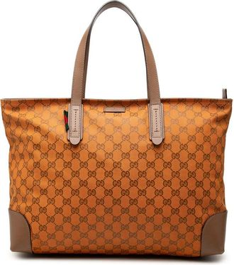 Gucci Pre-owned Gucci GG Canvas Web Tote Ladies LF5AM39Y9BQOKA3B