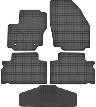 OEM Alfombrillas Motohobby 150803 + Funda 200000/1 - Ford S-max (5 Plazas) 2006-2010 Oval Stop Lado Del Conductor - Instalado