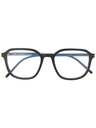 Saint Laurent Eyewear Occhiali squadrati - Nero