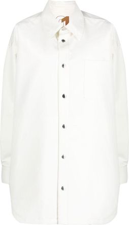 Khrisjoy oversize boyfriend shirt - women - Polyester - 000 - White